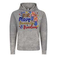 Cloud Rock flip flops fireworks and freedom Vintage Hoodie - texasbilliewilder