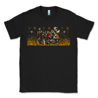 Black merry christmas cross Classic Tee - JahusDesignShop