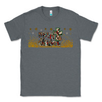 Charcoal Heather merry christmas cross Classic Tee - JahusDesignShop