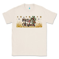 Natural merry christmas cross Classic Tee - JahusDesignShop