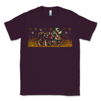 Plum merry christmas cross Classic Tee - JahusDesignShop