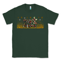 Sports Green merry christmas cross Classic Tee - JahusDesignShop