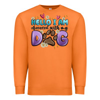 Carrot hello i am obsessed with my dog Premium Sweatshirt - MaliasSmallBusiness