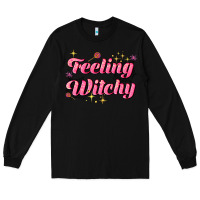 Black feeling witchy Long Sleeve Tee - AdoDesignShop