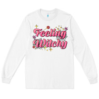 White feeling witchy Long Sleeve Tee - AdoDesignShop
