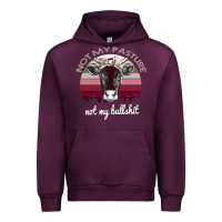 Mauve Wine Not My Pasture Not My Bullshit Urban Hoodie - Bettercallsaul