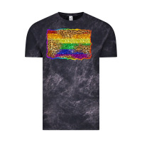 Cloud Black pride background Vintage Tee - Zillion Design Studio