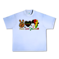 Grape Ice peace love juneteenth raised fist Urban Heavy Tee - HRA Design Shop