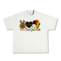 Pistachio peace love juneteenth raised fist Urban Heavy Tee - HRA Design Shop
