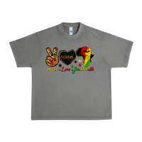 Tornado peace love juneteenth raised fist Urban Heavy Tee - HRA Design Shop