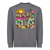Storm here comes the sun Heavyweight Sweatshirt - texasbilliewilder