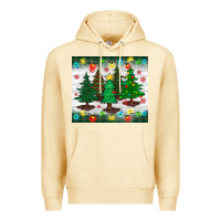 Pina Colada christmas trees tumbler Premium Hoodie - BundleAndBundleShop