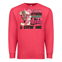 Cardinal torn between lookin' like a snack and eatin' one Premium Sweatshirt - MaliasSmallBusiness