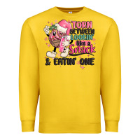 Lemon torn between lookin' like a snack and eatin' one Premium Sweatshirt - MaliasSmallBusiness