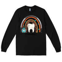 Black dentallife rainbow Long Sleeve Tee - JahusDesignShop