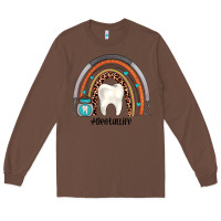 Chestnut dentallife rainbow Long Sleeve Tee - JahusDesignShop