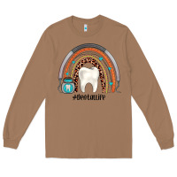 Toasted Coconut dentallife rainbow Long Sleeve Tee - JahusDesignShop