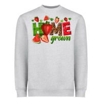 Heather Grey home grown Heavyweight Sweatshirt - texasbilliewilder