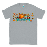 Heather Grey love thanksgiving Classic Tee - JahusDesignShop