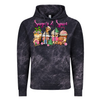 Cloud Black sugar and spice pink gingerbread coffee cups Vintage Hoodie - Zillion Design Studio