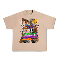 Burro Hallloween Farm animals Truck Urban Heavy Tee - CowhideDigitalArt