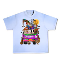 Grape Ice Hallloween Farm animals Truck Urban Heavy Tee - CowhideDigitalArt