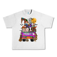 Lunar Rock Hallloween Farm animals Truck Urban Heavy Tee - CowhideDigitalArt