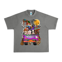 Tornado Hallloween Farm animals Truck Urban Heavy Tee - CowhideDigitalArt