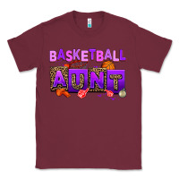 Burgundy basketball aunt Classic Tee - AdoDesignShop