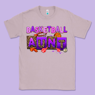 Basketball Aunt Classic Tee Designed By Adodesignshop