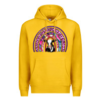 Lemon rainbow cow Premium Hoodie - AdoDesignShop