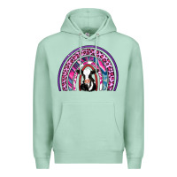 Seafoam rainbow cow Premium Hoodie - AdoDesignShop