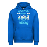 Cobalt My Favorite Bunnies Call Me Mommy Urban Hoodie - Bettercallsaul