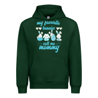 Forest Green My Favorite Bunnies Call Me Mommy Urban Hoodie - Bettercallsaul