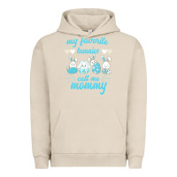Pigment French Oak My Favorite Bunnies Call Me Mommy Urban Hoodie - Bettercallsaul
