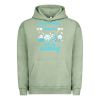 Pigment Oil Green My Favorite Bunnies Call Me Mommy Urban Hoodie - Bettercallsaul