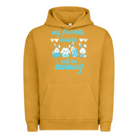 Pigment Peanut Butter My Favorite Bunnies Call Me Mommy Urban Hoodie - Bettercallsaul