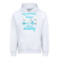 White My Favorite Bunnies Call Me Mommy Urban Hoodie - Bettercallsaul