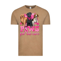 Vintage Coffee Paws For The Cure Vintage Tee - texasbilliewilder