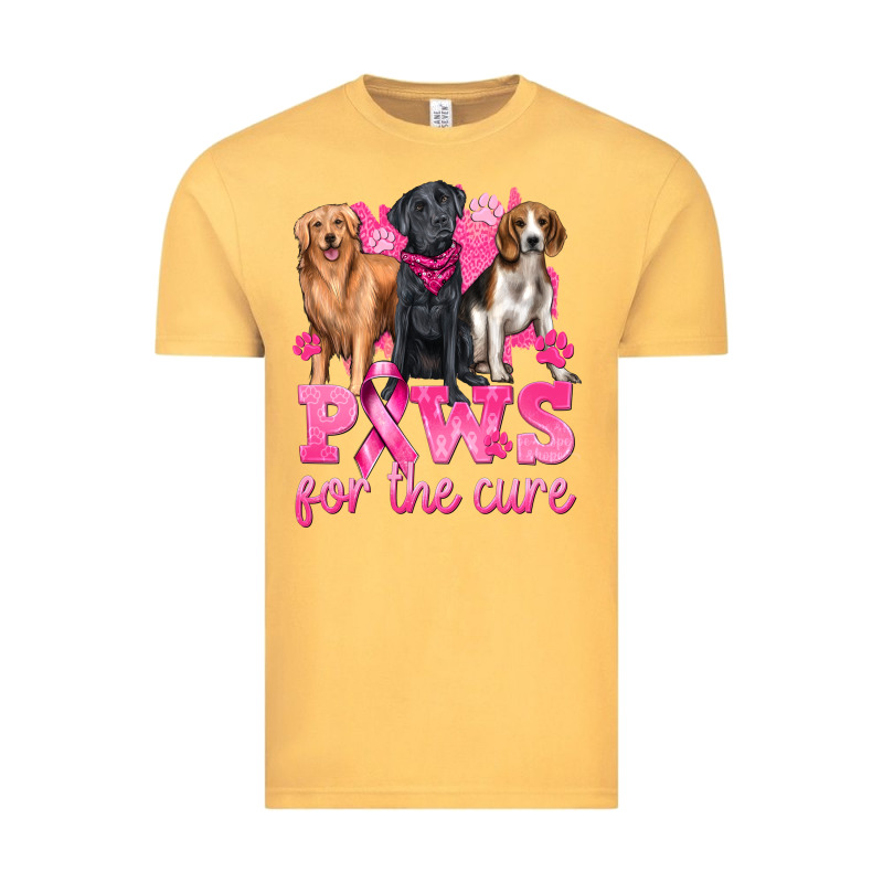 Paws For The Cure Vintage Tee by texasbilliewilder | Teevron