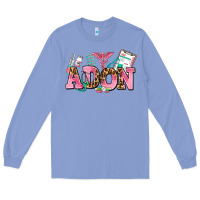 Colony Blue adon nurse Long Sleeve Tee - AdoDesignShop