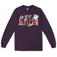 Plum adon nurse Long Sleeve Tee - AdoDesignShop