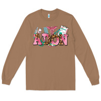Toasted Coconut adon nurse Long Sleeve Tee - AdoDesignShop