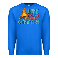 True Royal life is better by the campfire Premium Sweatshirt - MaliasSmallBusiness
