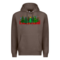 Coffee christmas trees libbey glass Premium Hoodie - BundleAndBundleShop