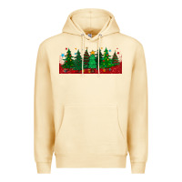 Pina Colada christmas trees libbey glass Premium Hoodie - BundleAndBundleShop