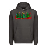 Smoke christmas trees libbey glass Premium Hoodie - BundleAndBundleShop