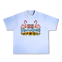 Grape Ice be flamezing flamingo Urban Heavy Tee - BarkalooDesign