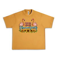 Peanut Butter be flamezing flamingo Urban Heavy Tee - BarkalooDesign