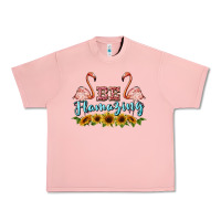 Salmon be flamezing flamingo Urban Heavy Tee - BarkalooDesign